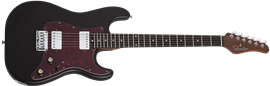 Schecter DIAMOND SERIES Jack Fowler Traditional HT Black Pearl 6-String Electric Guitar 2022